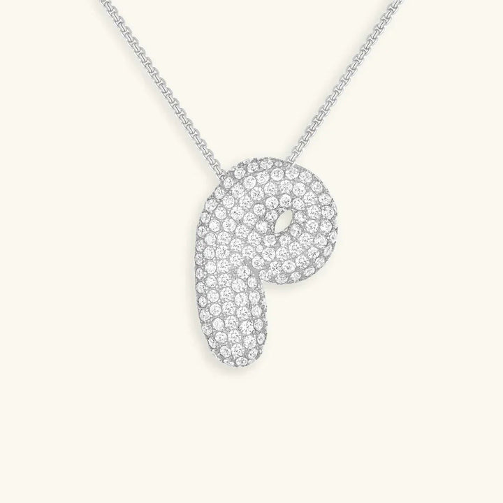 Collier initiale bulle