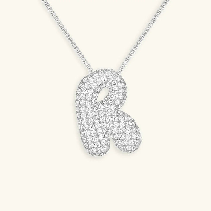 Collier initiale bulle