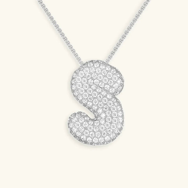 Collier initiale bulle