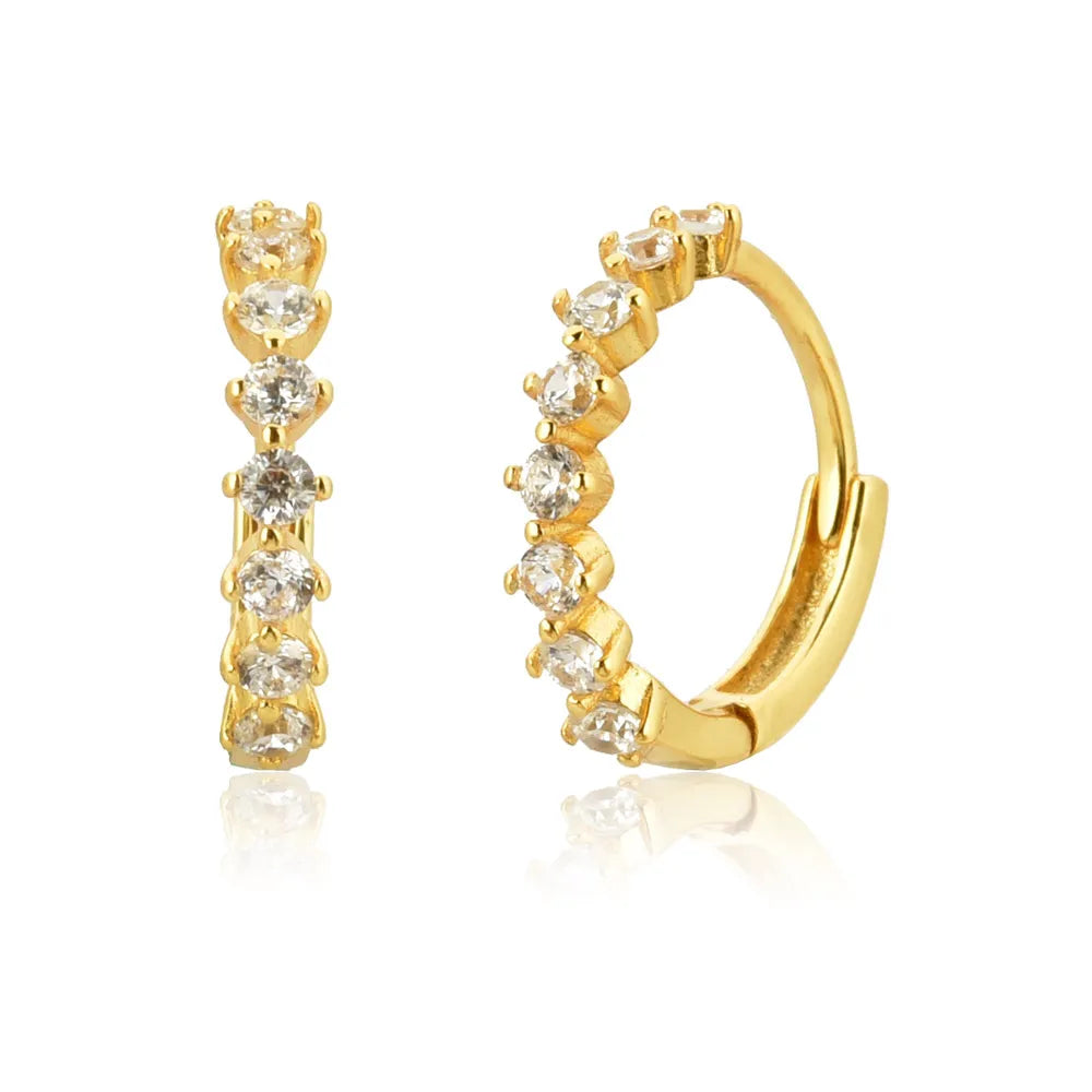 EXCLUSIVE | Boucles d'oreilles Tennis Gemmes