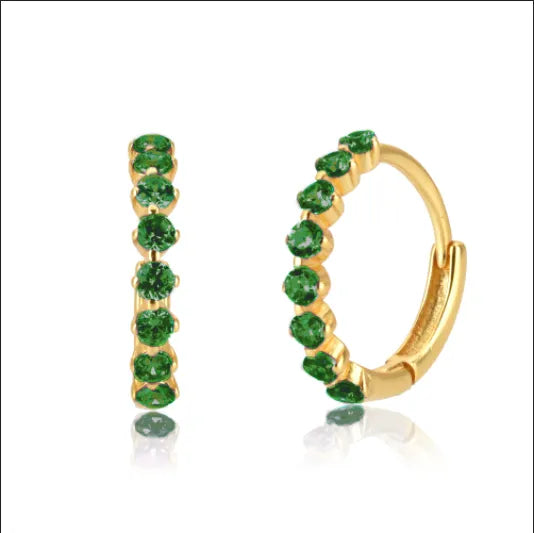 EXCLUSIVE | Boucles d'oreilles Tennis Gemmes