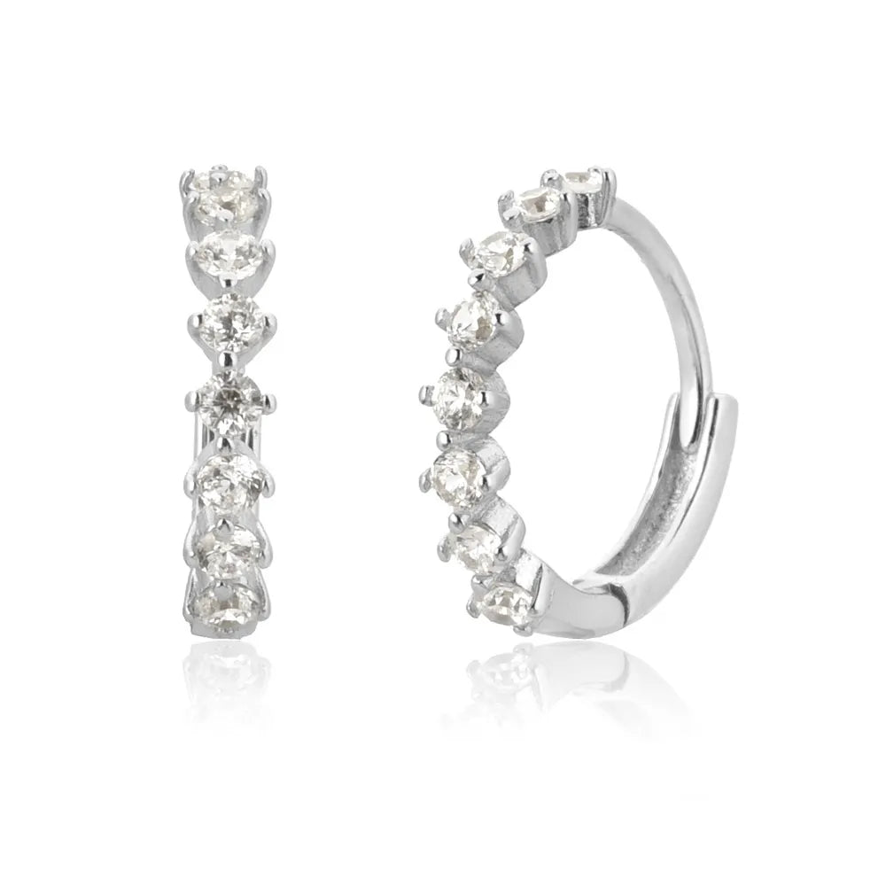 EXCLUSIVE | Boucles d'oreilles Tennis Gemmes
