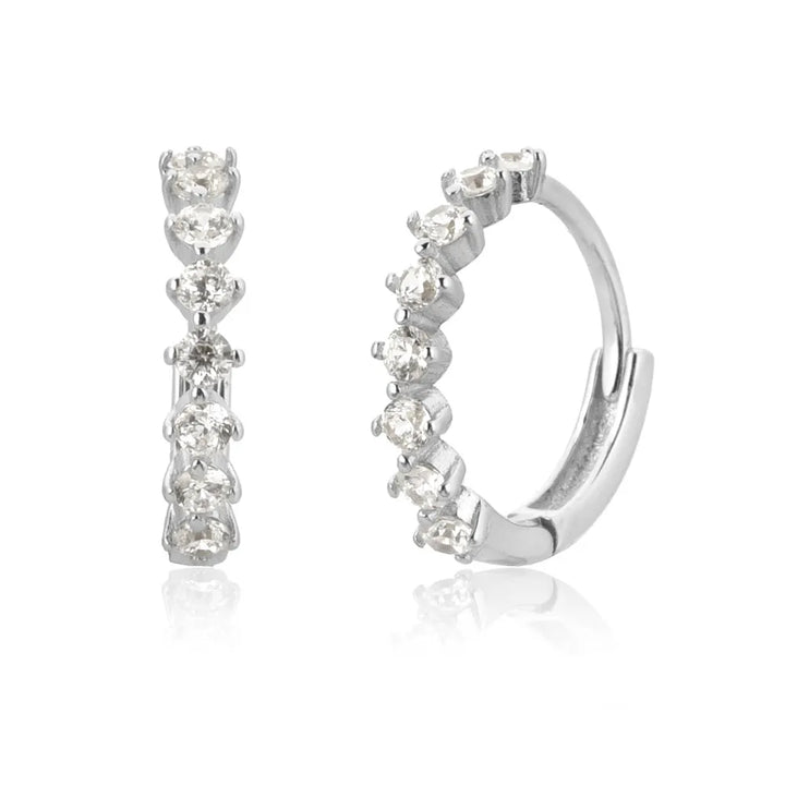 EXCLUSIVE | Boucles d'oreilles Tennis Gemmes