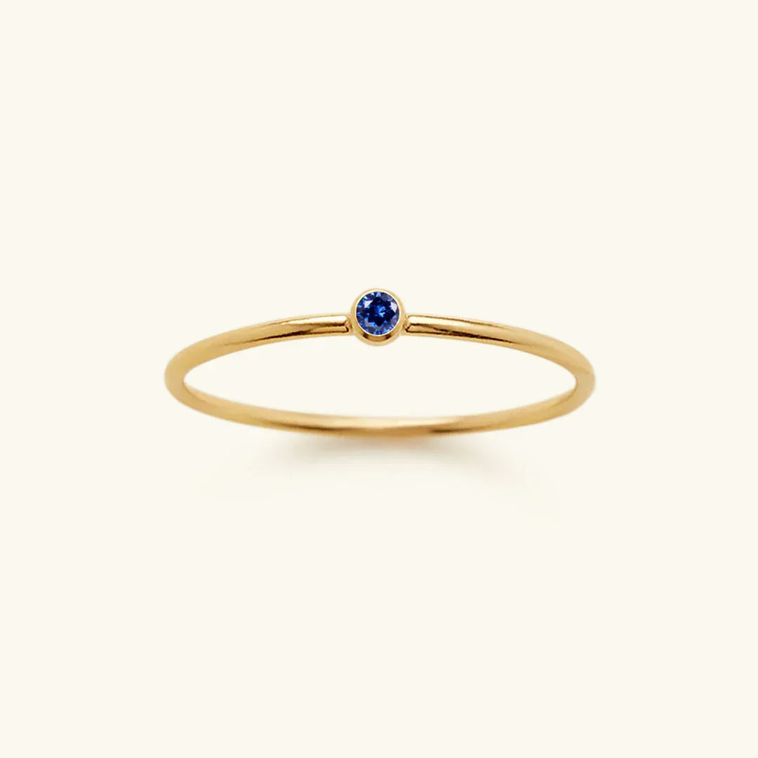 Bague pierre de naissance Amelia
