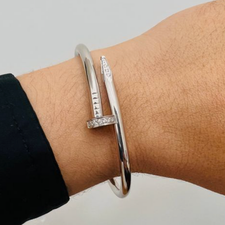 SPIKE | Bracelet Argent Prestige