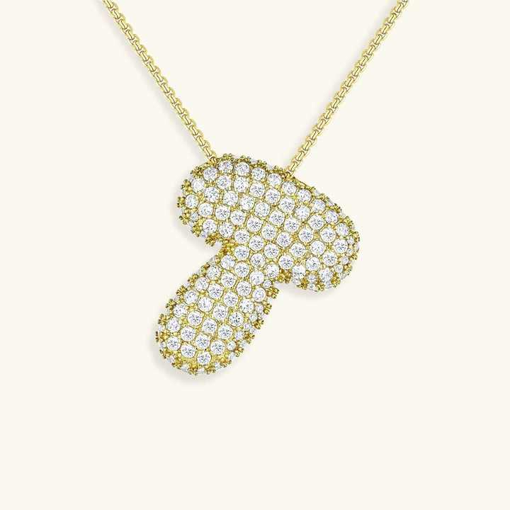 Collier initiale bulle
