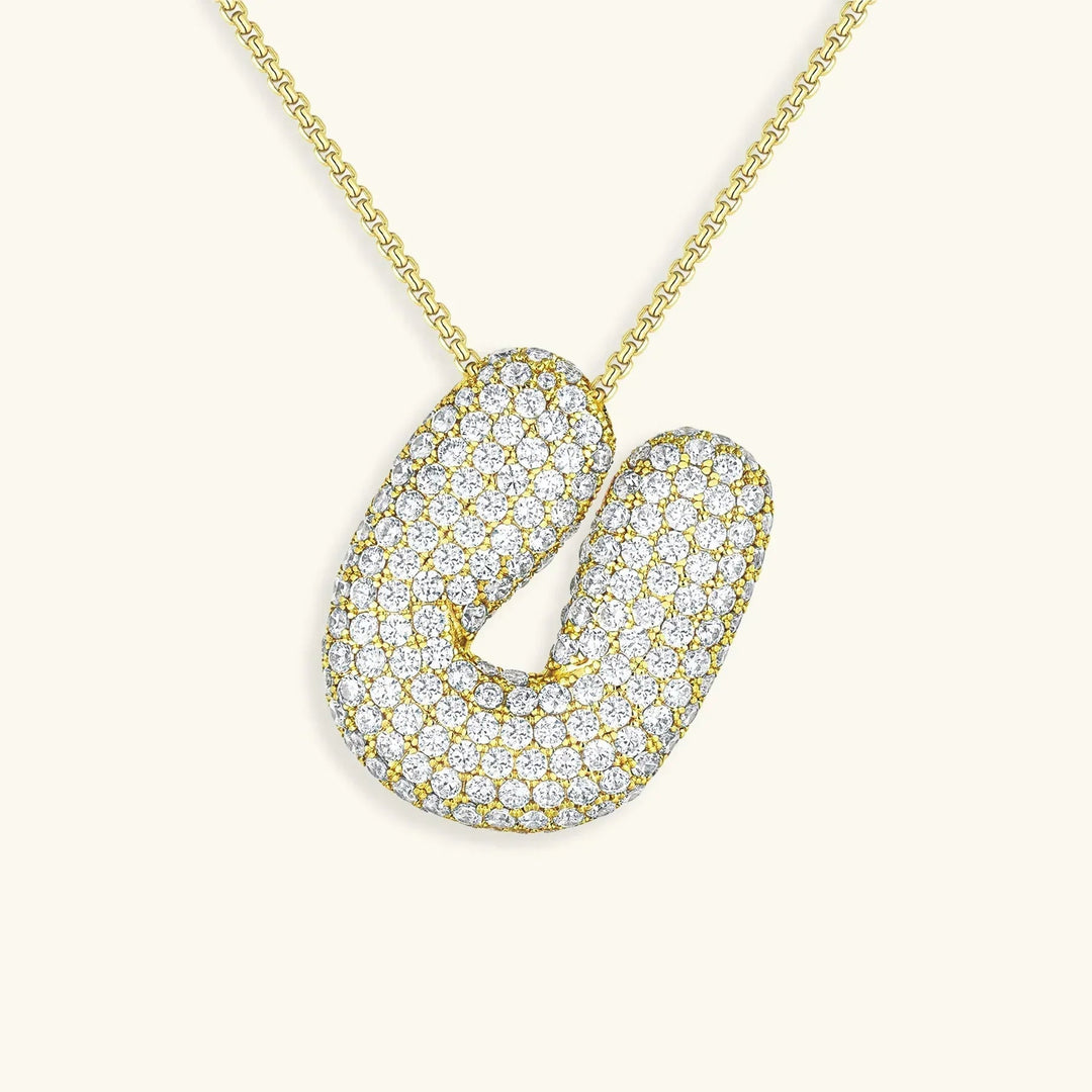 Collier initiale bulle