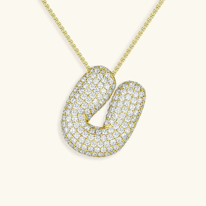 Collier initiale bulle