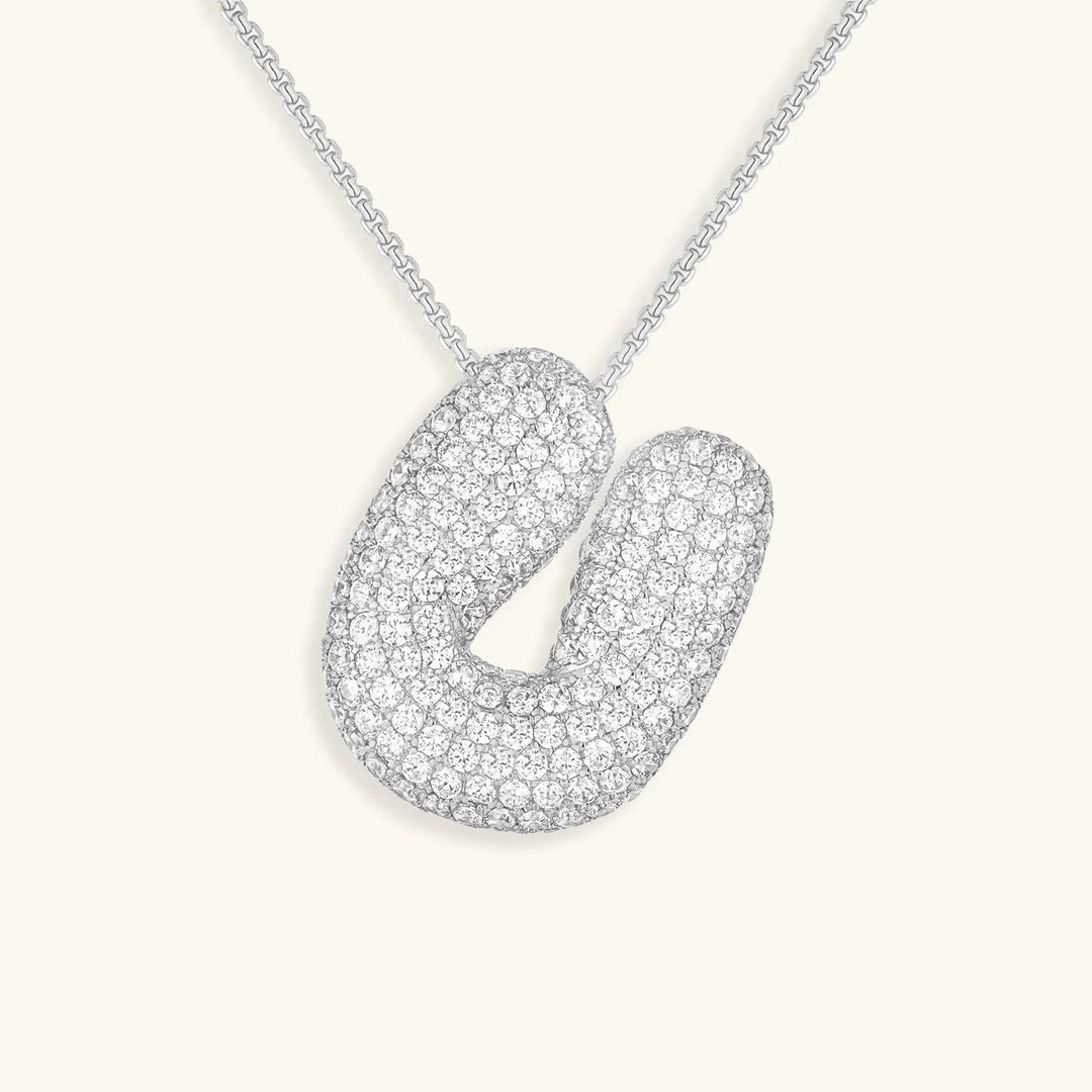 Collier initiale bulle