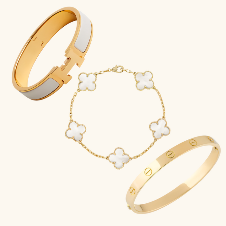 Ensemble 3 bracelets Monaco