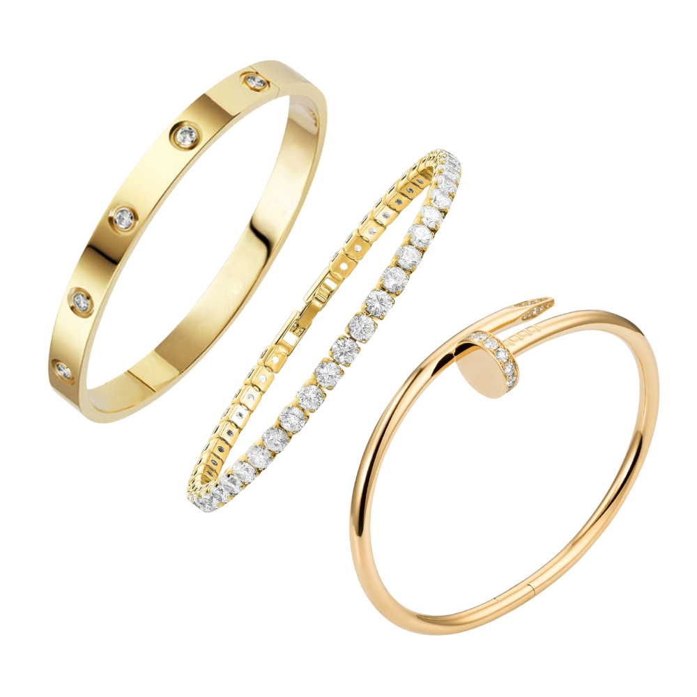Ensemble 3 bracelets « Julia »