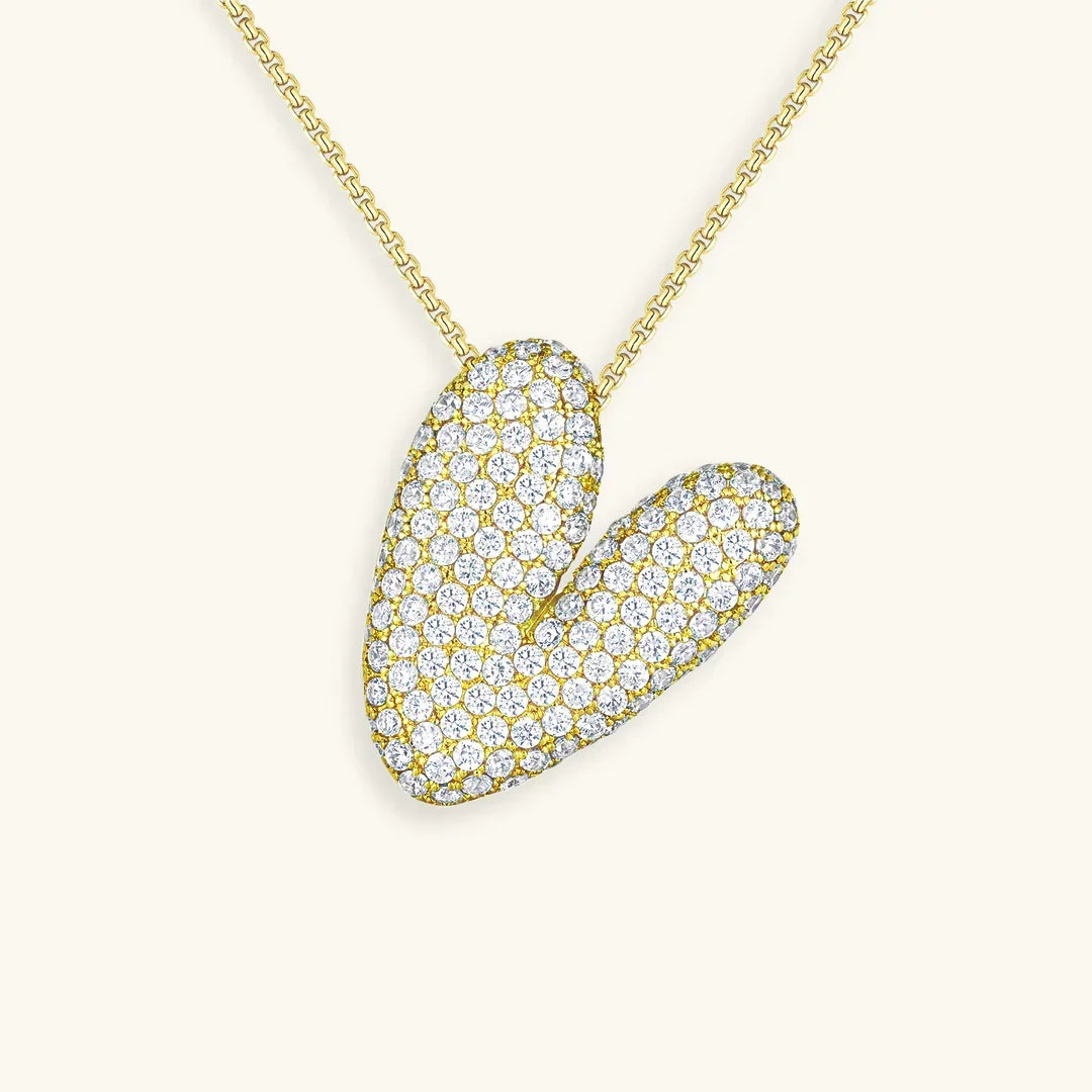 Collier initiale bulle