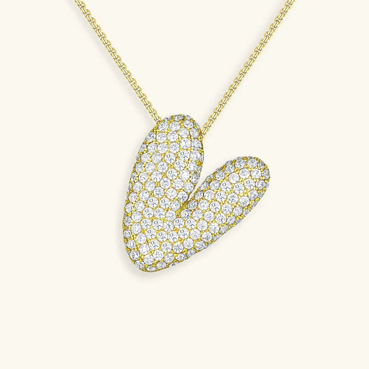 Collier initiale bulle