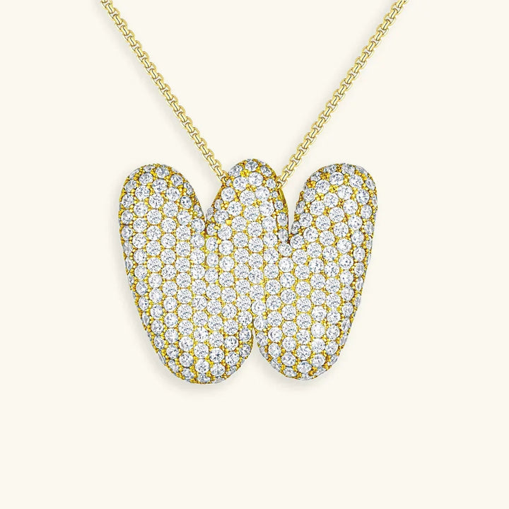 Collier initiale bulle