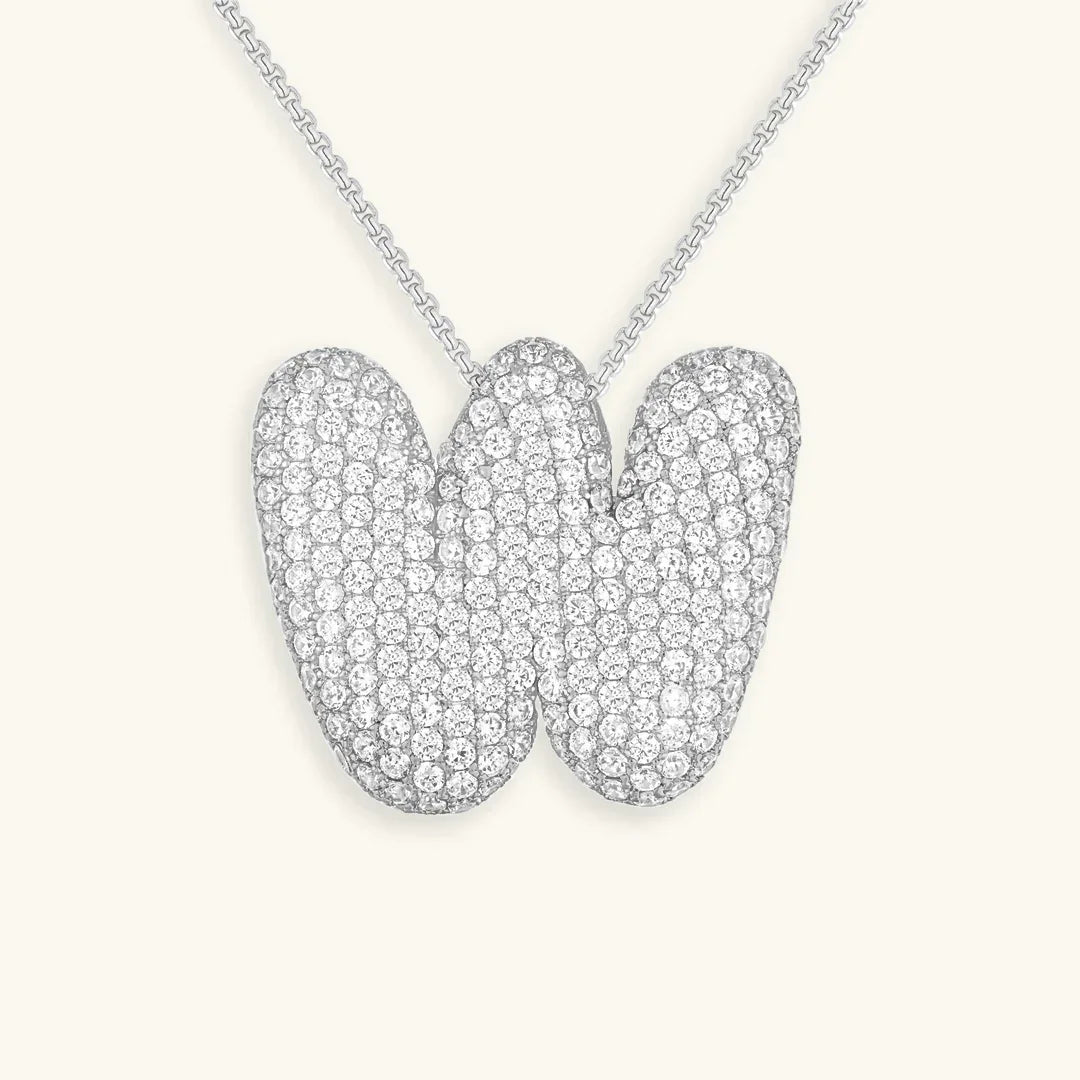 Collier initiale bulle
