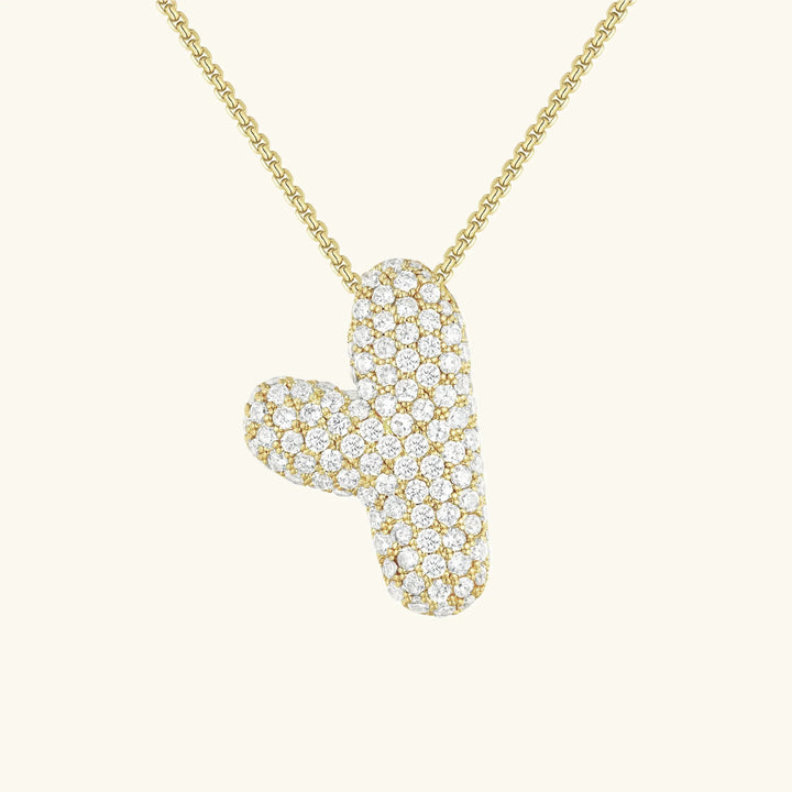 Collier initiale bulle