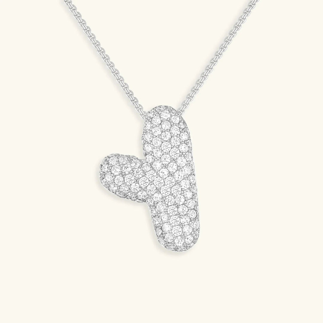 Collier initiale bulle