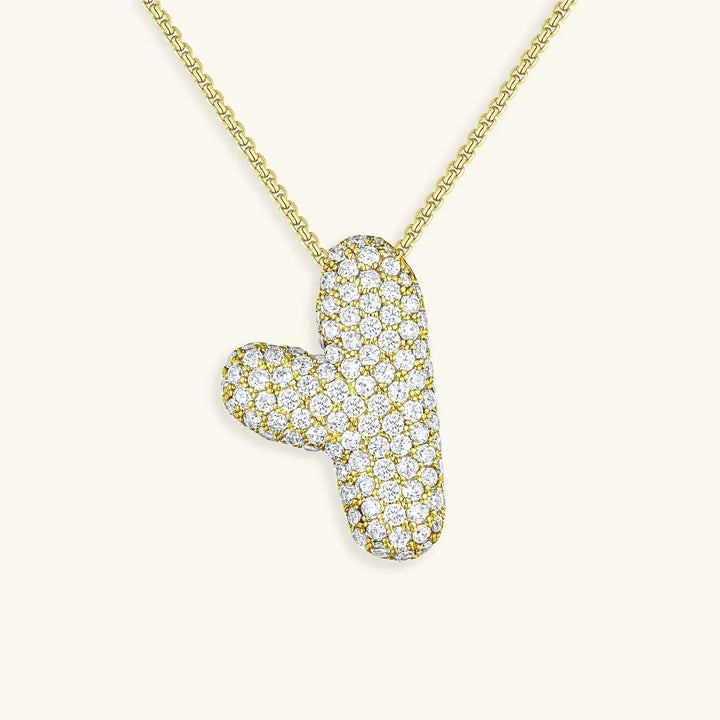 Collier initiale bulle