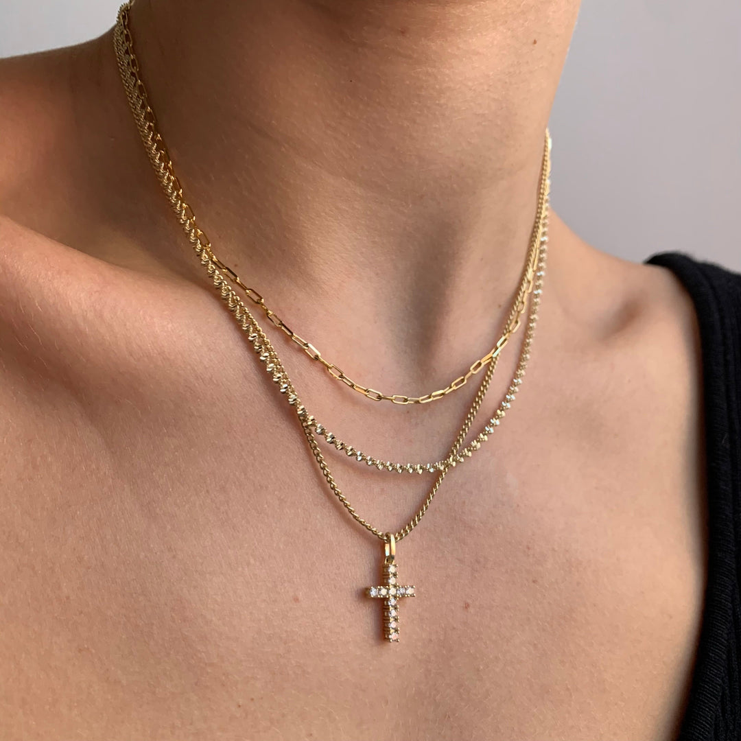 EXCLUSIV | Collier Croix Élégance