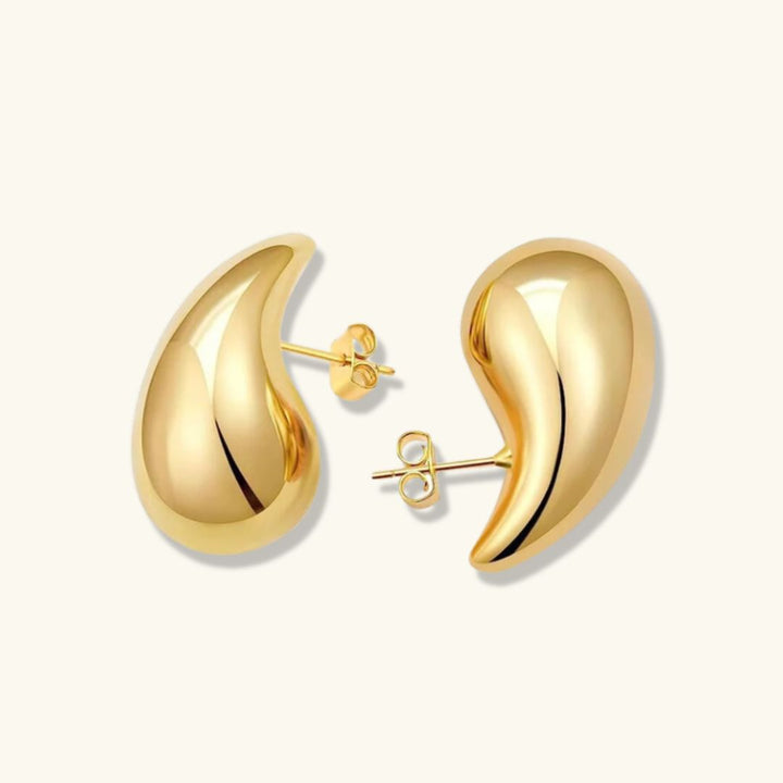 Boucles d'oreilles larme or Sandra