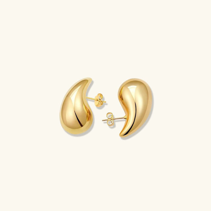 Boucles d'oreilles larme or Sandra