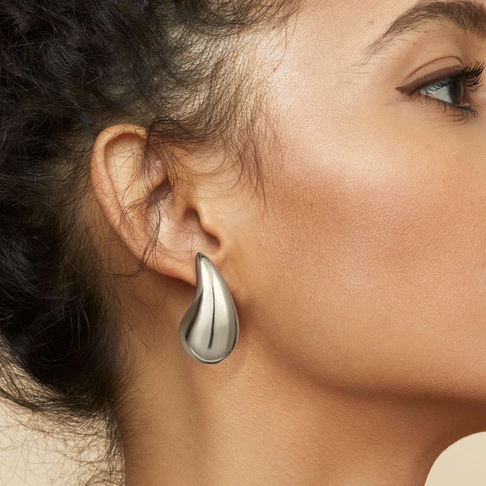 Boucles d'oreilles larme or Sandra